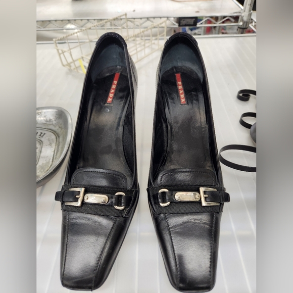 Vintage Prada Kitten Heels Size 38.5 - Picture 10 of 10